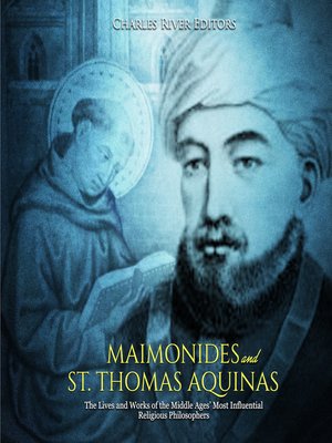 cover image of Maimonides and St. Thomas Aquinas